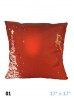 Holiday Print Cushion W/ Filler